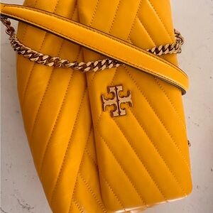 Tory Burch Yellow Quilted Women's Bag (Color of Summer!)